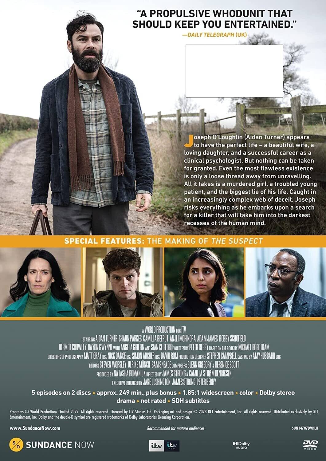 Alt View 1. The Suspect: Series 1   - DVD.