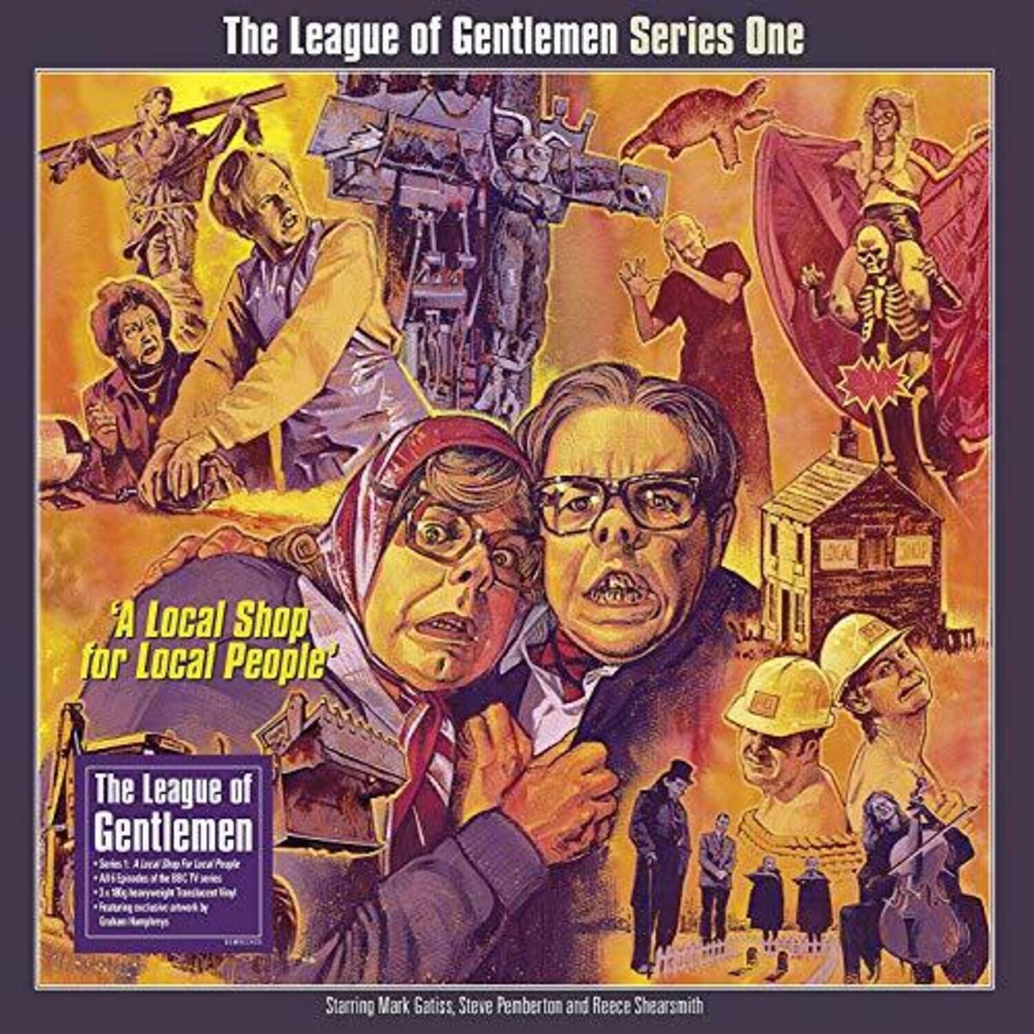 The League of Gentlemen Series One 'A Local Shop for Local People' The League of Gentlemen 1 a De Fu AN BBC 8 * Starring Mark Gatiss, Steve Pemberton and Reece Shearsmith