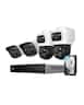 eufy - PoE NVR S4, 24/7 Recording, 16CH, 2TB HDD, 2 Bullet‑PTZ + 2 Bullet, 360° PTZ, AI Tracking, Smart Search, Color Night