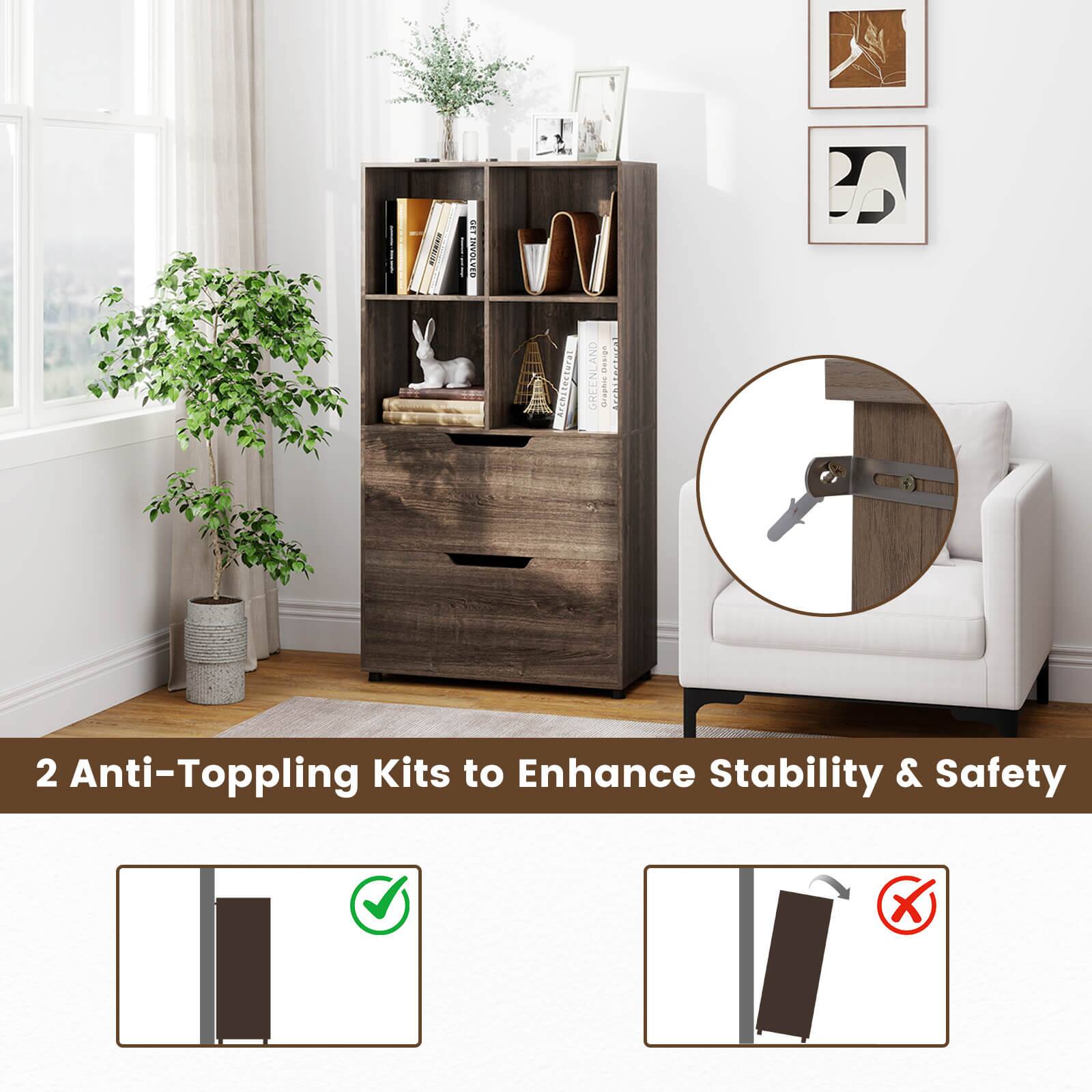 I'm Involved in Architectural Design and Greenland. We Offer 2 Anti-Topping Kits to Enhance Stability & Safety.