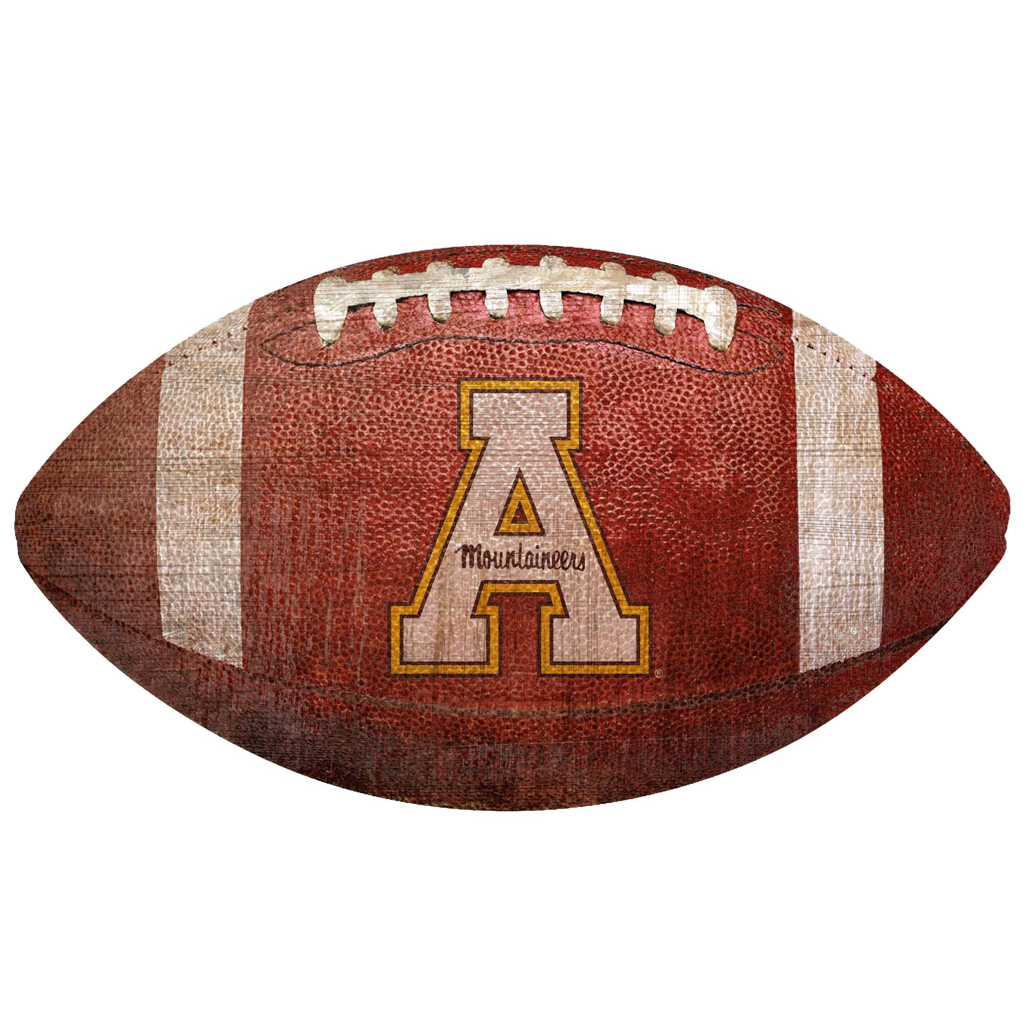Appalachian State Mountaineers 12'' Football Sign