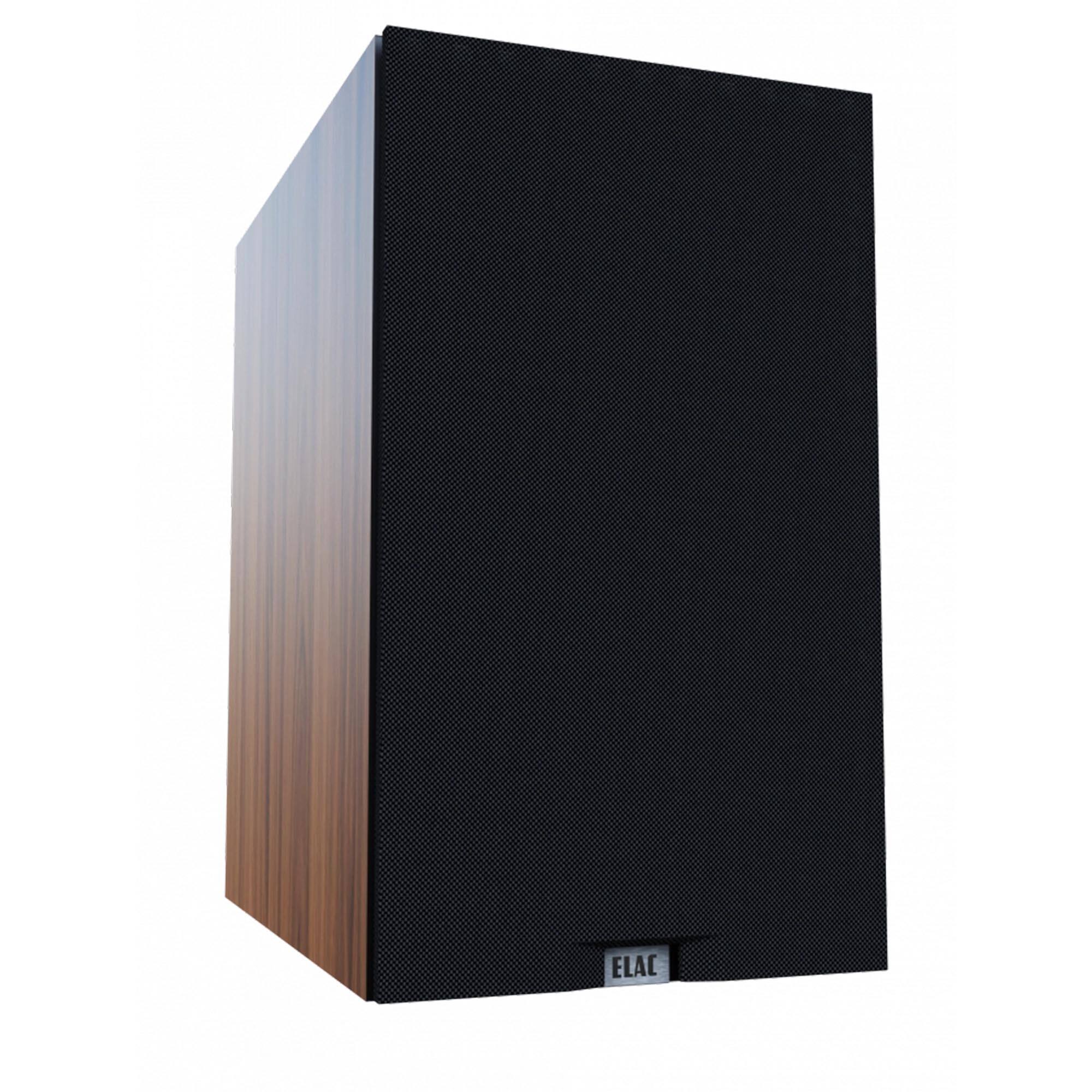 Alt View 10. ELAC - ELAC Debut 3.0 - 6.5" Bookshelf Speakers (Walnut) DB63-WN - (Pair) - Walnut.