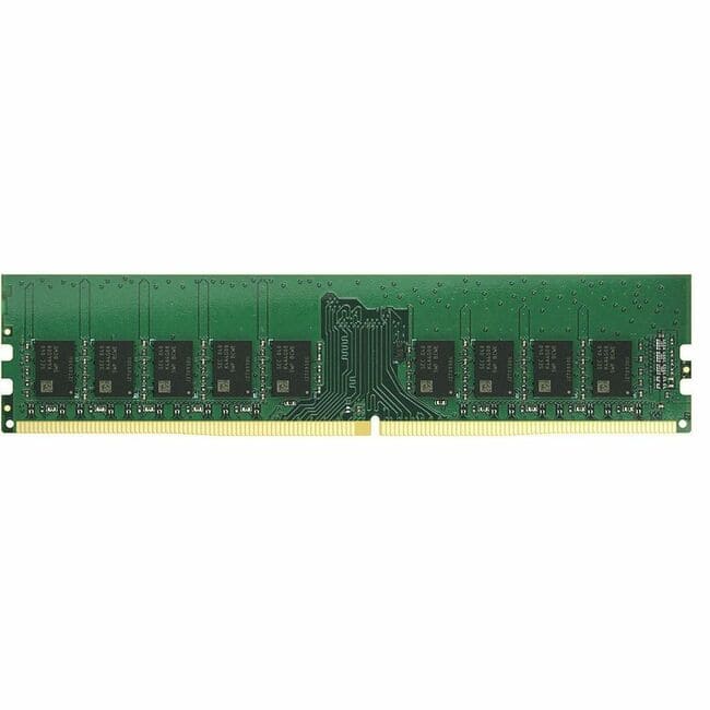 Synology - Memory Upgrade Module - 8 GB (1 x 8GB) - DDR4-3200/PC4-25600 DDR4 SDRAM - 3200 MHz - 1.20 V - OEM - ECC - Unknown