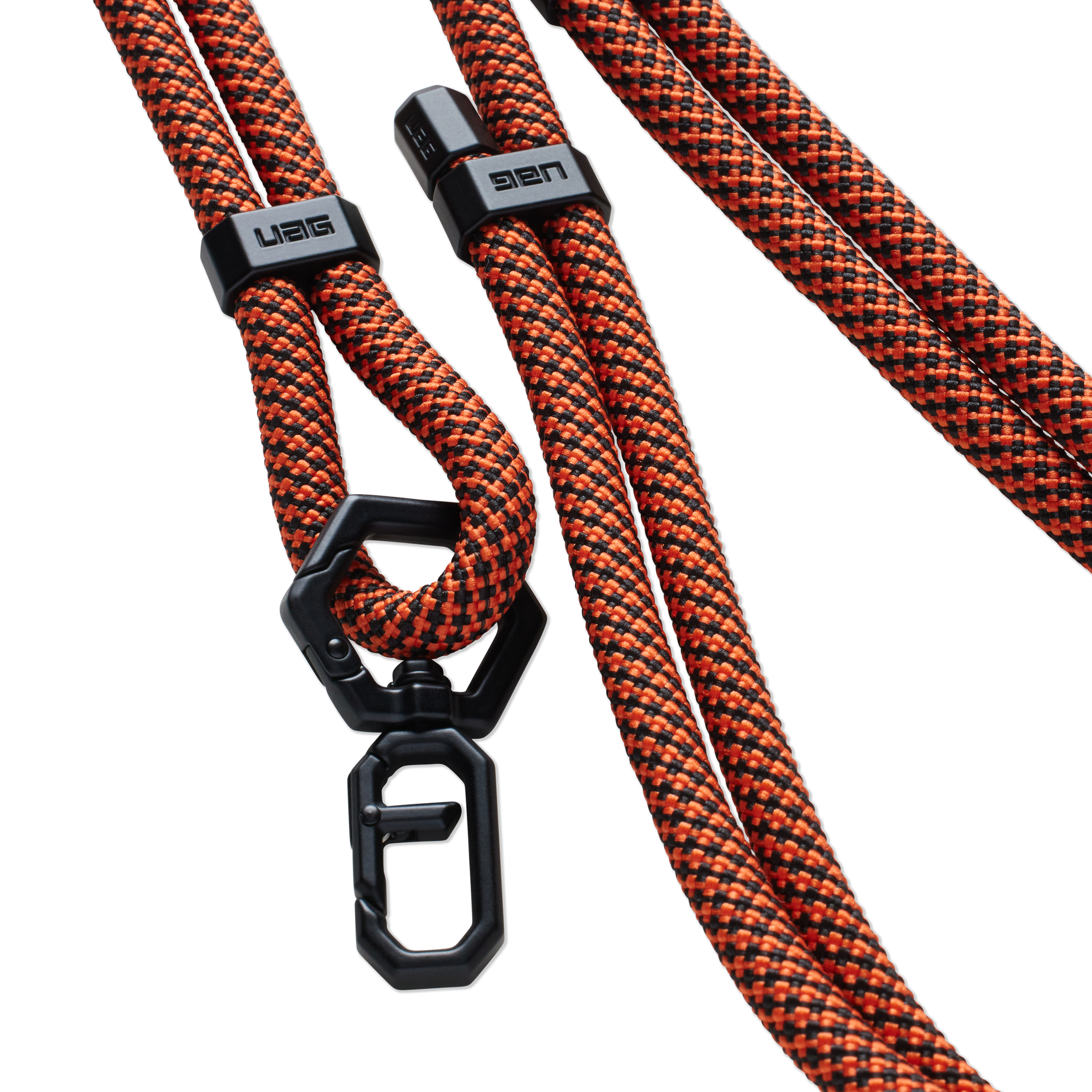 Alt View Zoom 12. UAG - Crossbody Slm Lanyard Civilian - Rust/Black.