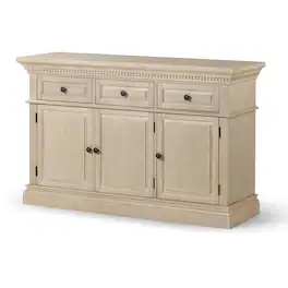 Maven Lane - Theo Traditional Wooden Sideboard Finish - Antiqued White