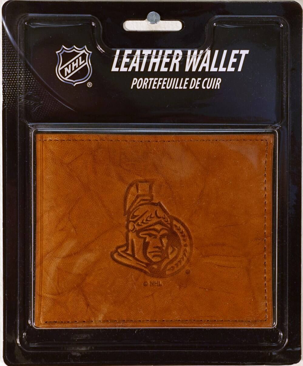 NHL LEATHER WALLET  
PORTEFEUILLE DE CUIR