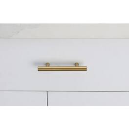 Elegant Decor - Quinn 3" Center to Center Bar Pull Multipack (set of 10) - Brass
