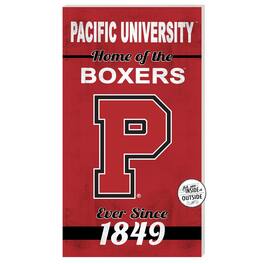 Jardine - Pacific Boxers 11" x 20" Indoor/Outdoor Home Of The Sign - Red