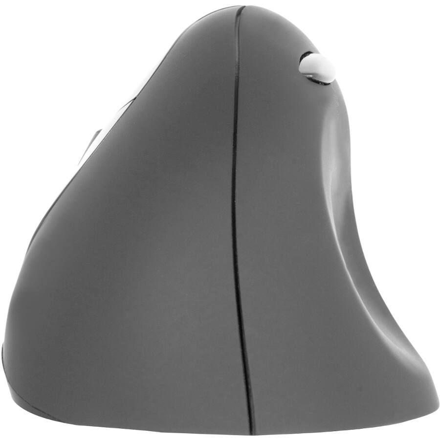 Alt View 3. Urban Factory - Urban Factory Wireless ergonomic USB mouse - Optical - Wireless - Radio Frequency - Black - USB - 1600 dpi - Scroll Whee - Black.