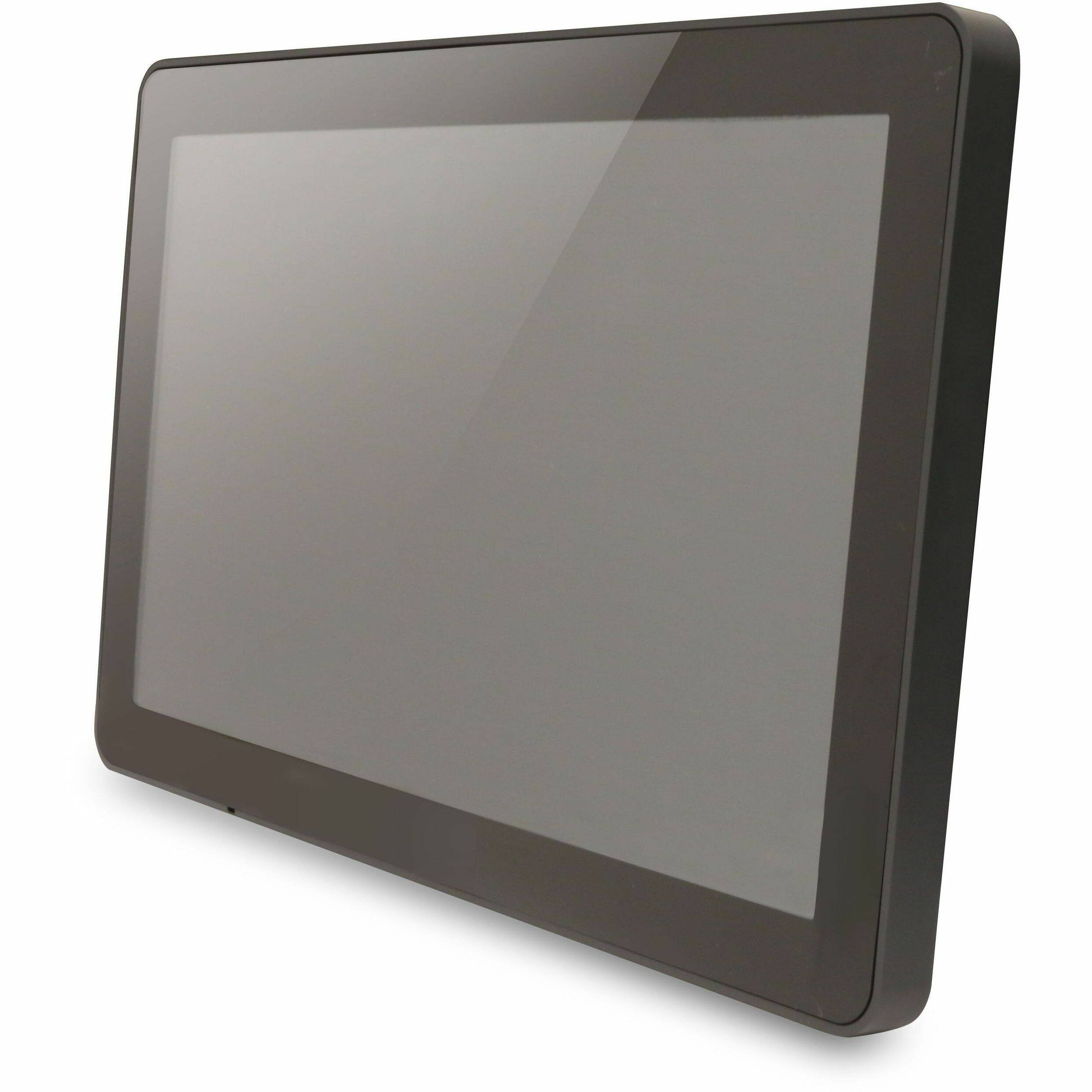 Alt View 3. AOpen - AOPEN eTILE 15M-FP2 - ChromeOS Flex Pre-installed - 15" Touch Screen - Intel Celeron J3455 - 64GB SSD - 4 GB RAM - Black.