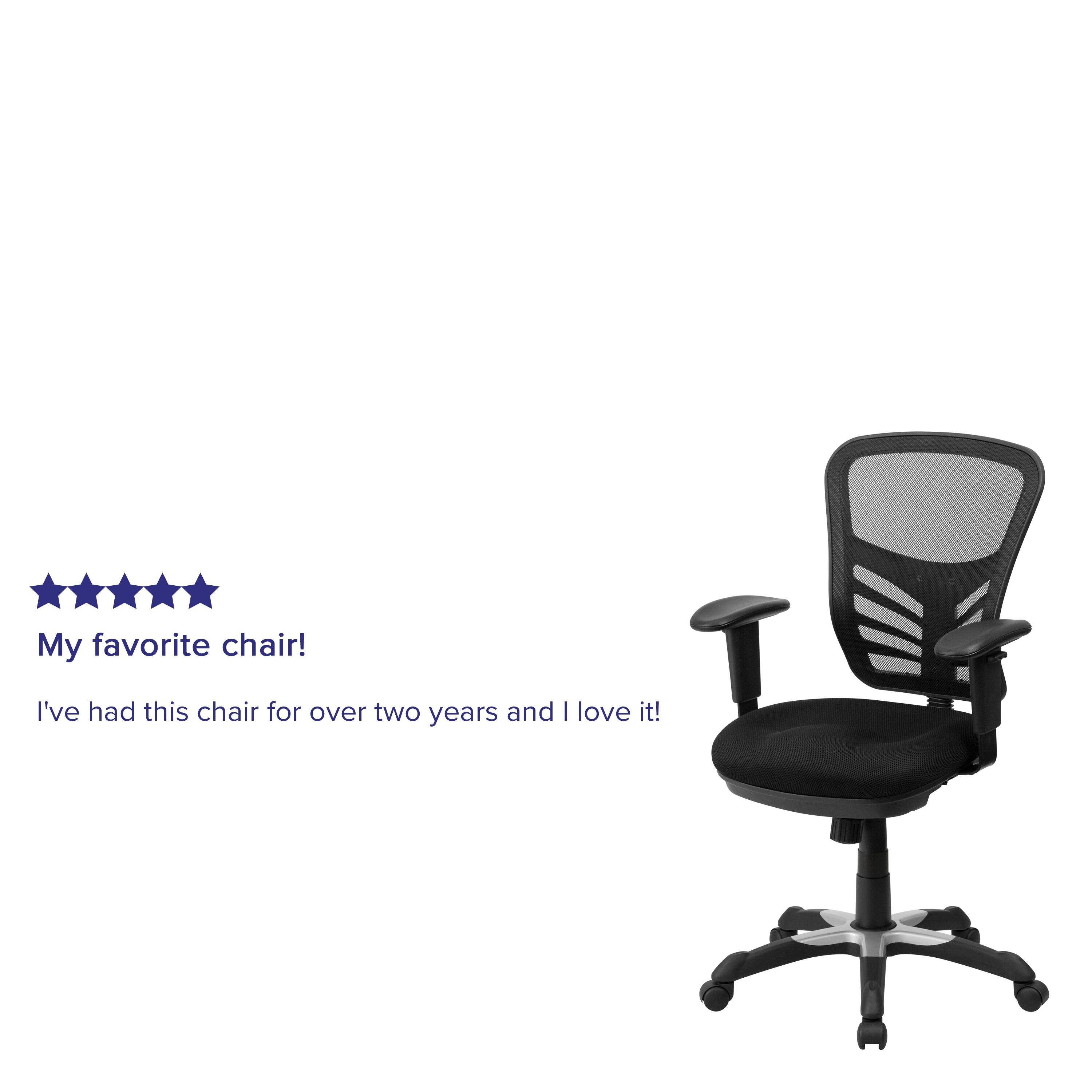 My favorite chair!  
I've had this chair for over two years and I love it!