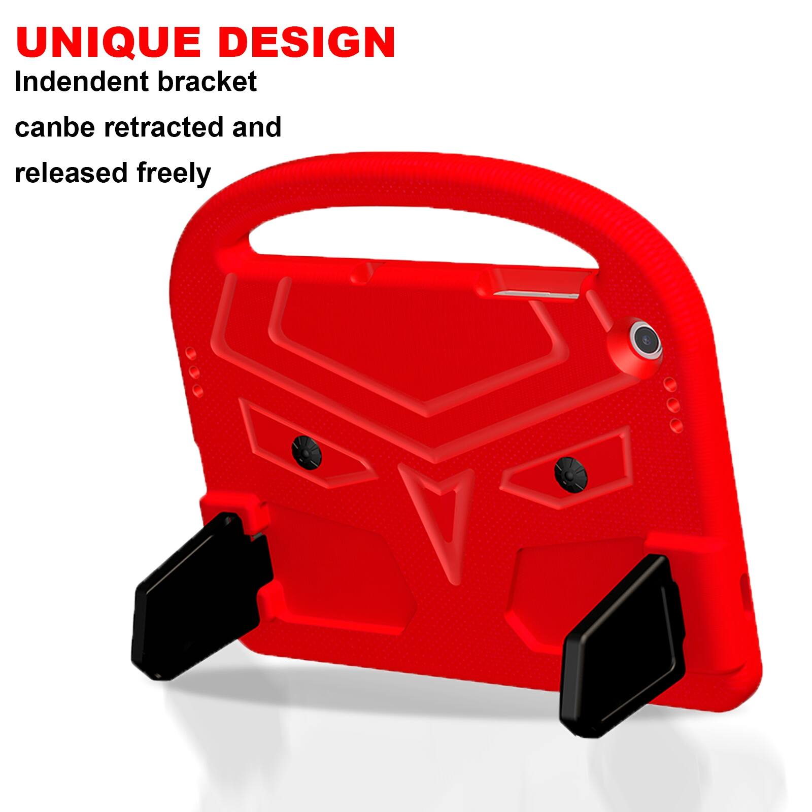 UNIQUE DESIGN  
Independent bracket  
can be retracted and released freely