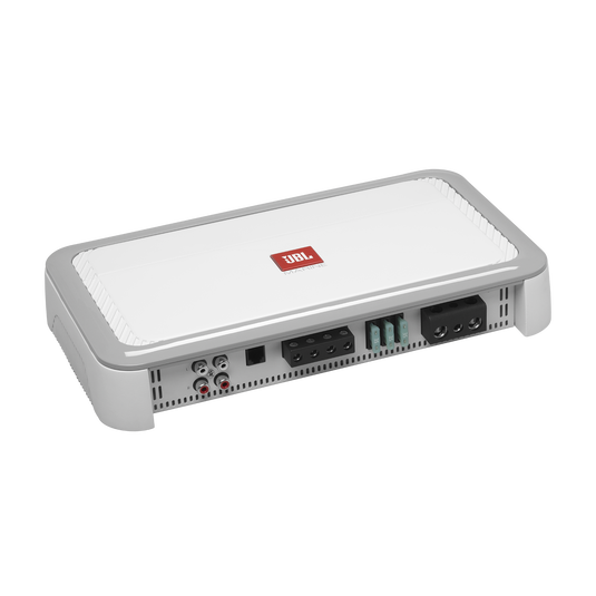 Front. JBL - JBL MA1000 Subwoofer marine amplifier 1000 watts RMS x 1 at 2 ohms - Black.