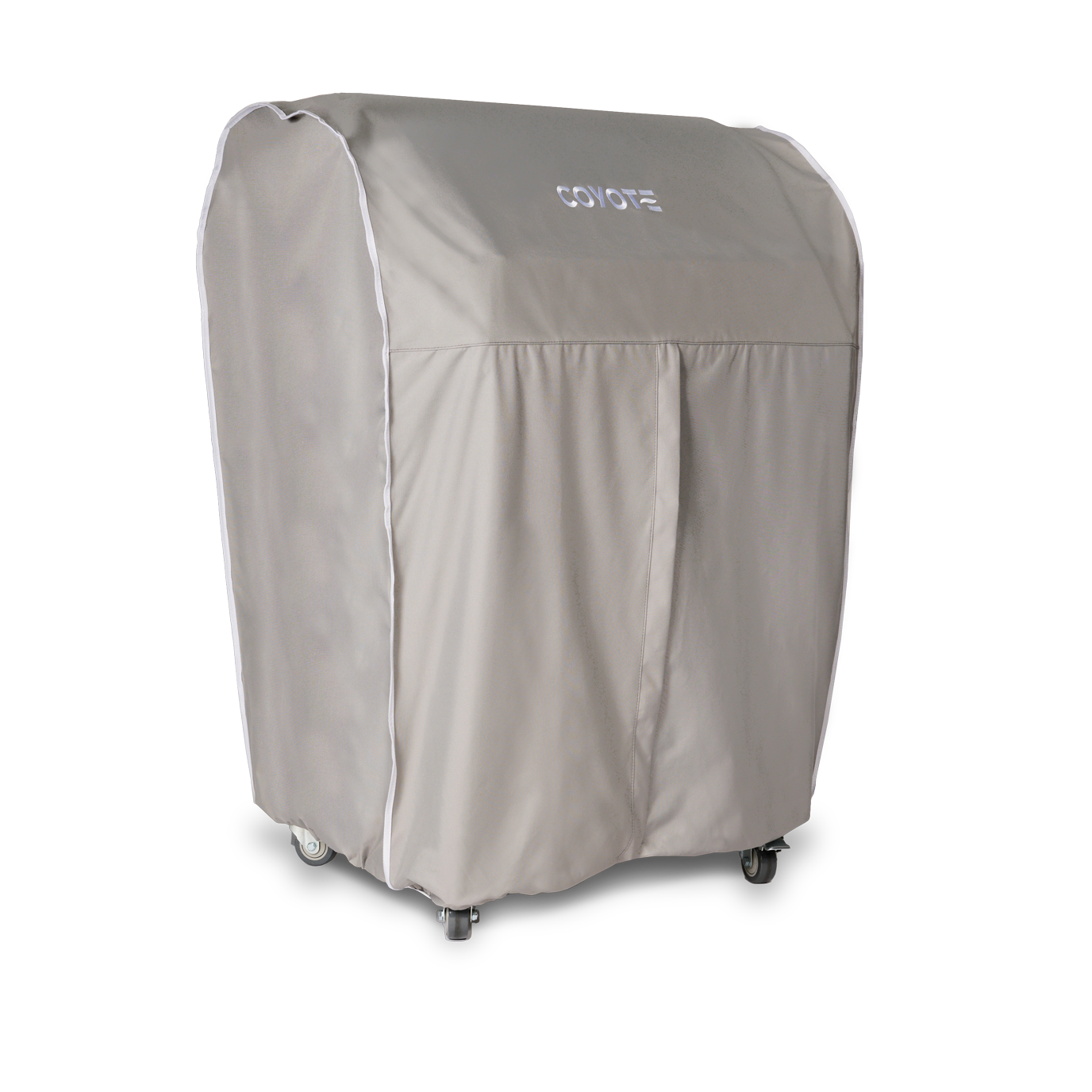 Front. Coyote Outdoor Living - Coyote Outdoor Living Gray Cover For 30" Freestanding C & SL Series Grill - Gray.