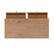 Alt View 16. Linon Home Décor - Rosita Two-Drawer Writing Desk - Natural.