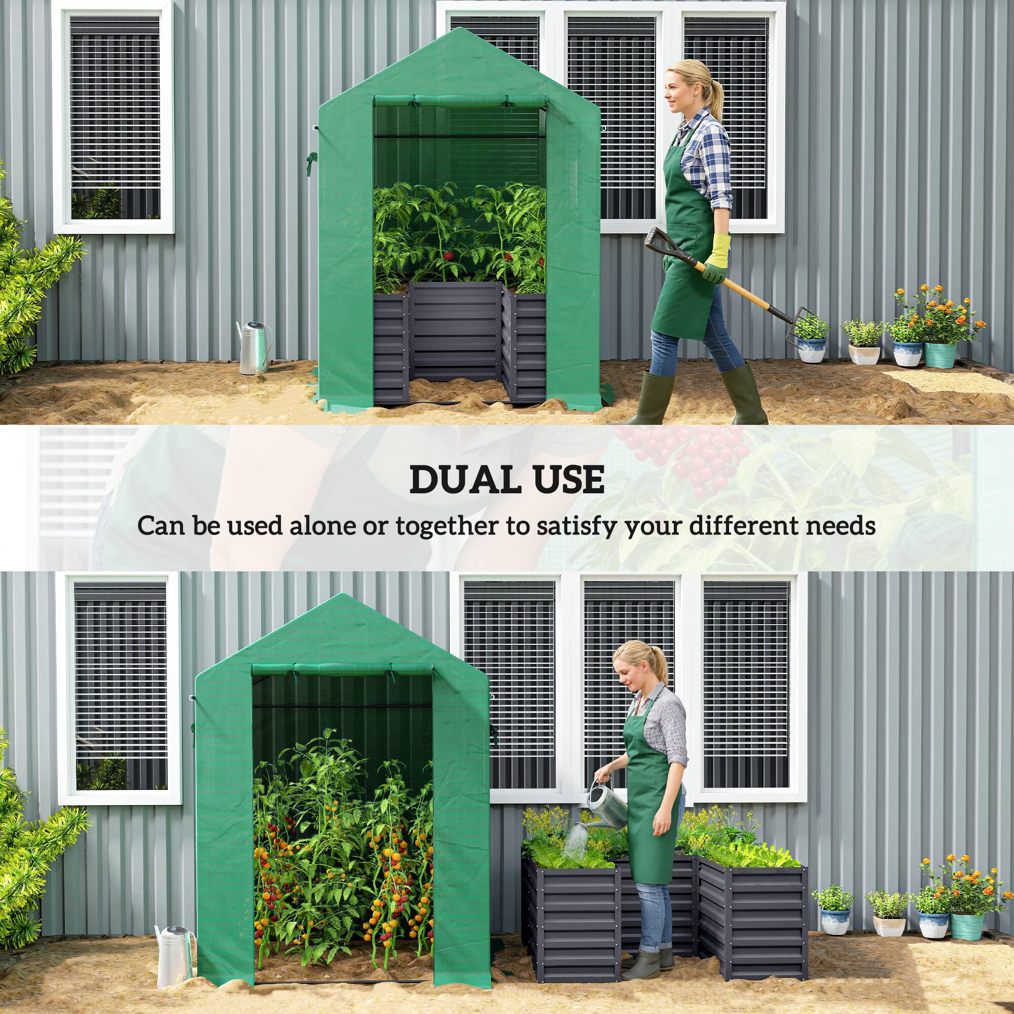 DUAL USE  
Can be used alone or together to satisfy your different needs