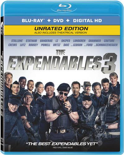 Front. The Expendables 3   - BLU-RAY.