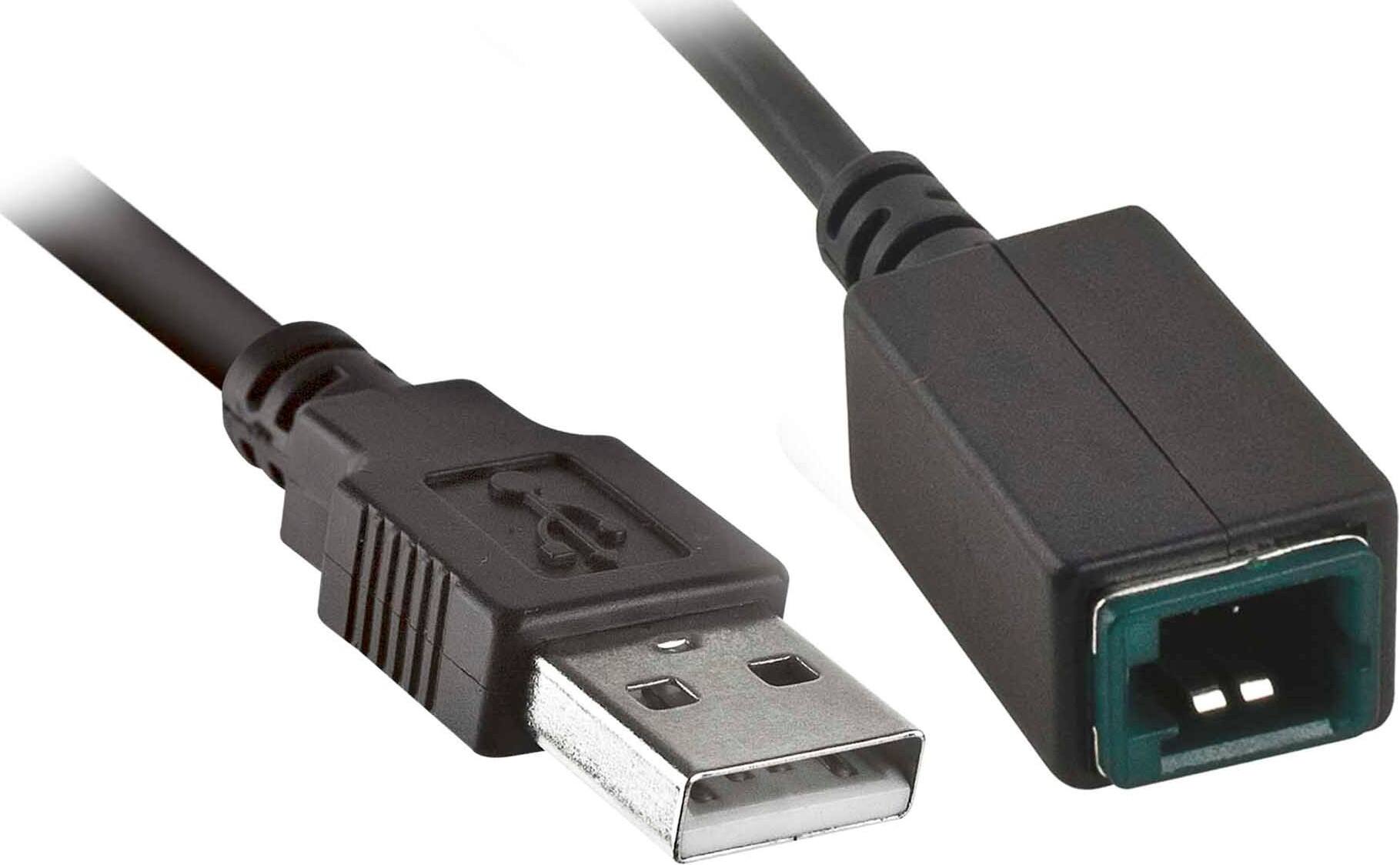 Alt View 11. Metra - Metra AXXESS 12' USB Retention Cable for 2013-2019 Mazda - Multi.
