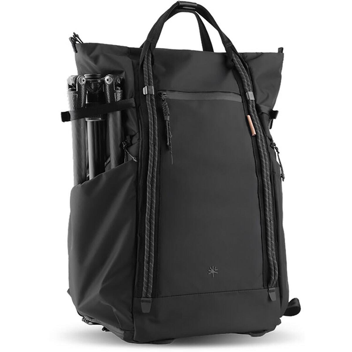 Alt View 5. PGYTECH - PGYTECH OneGo Roamer Tote Backpack 18L (Matte Black).