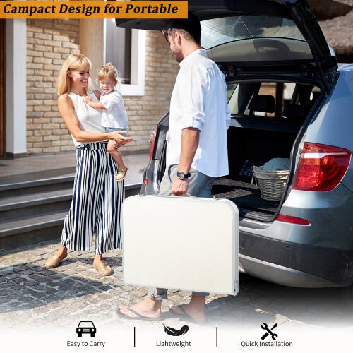 Compact Design for Portable  
Easy to Carry  
Lightweight  
Quick Installation