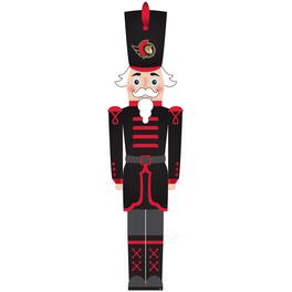 Fan Creations - Ottawa Senators 46" Nutcracker Leaner - Multicolor