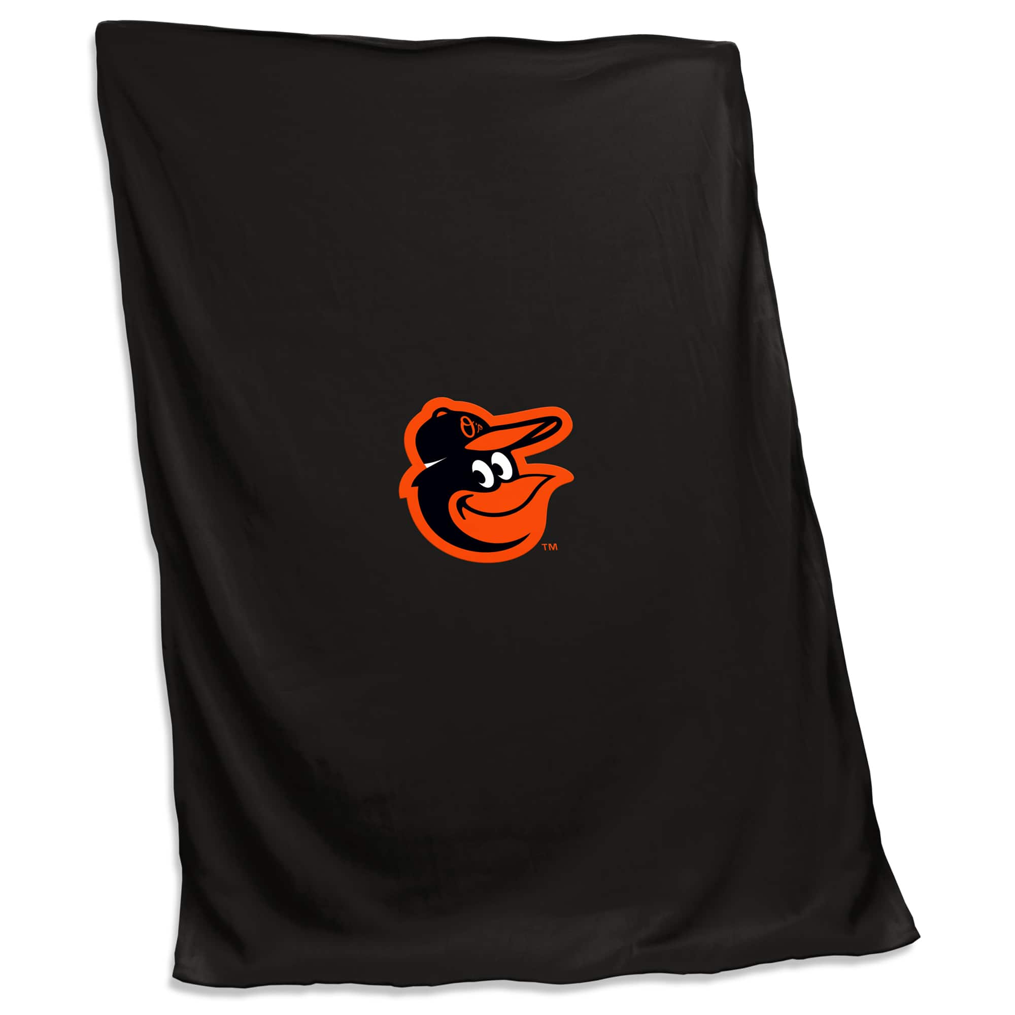 Logo Brands - Baltimore Orioles 54'' x 84'' Sweatshirt Blanket - Multicolor