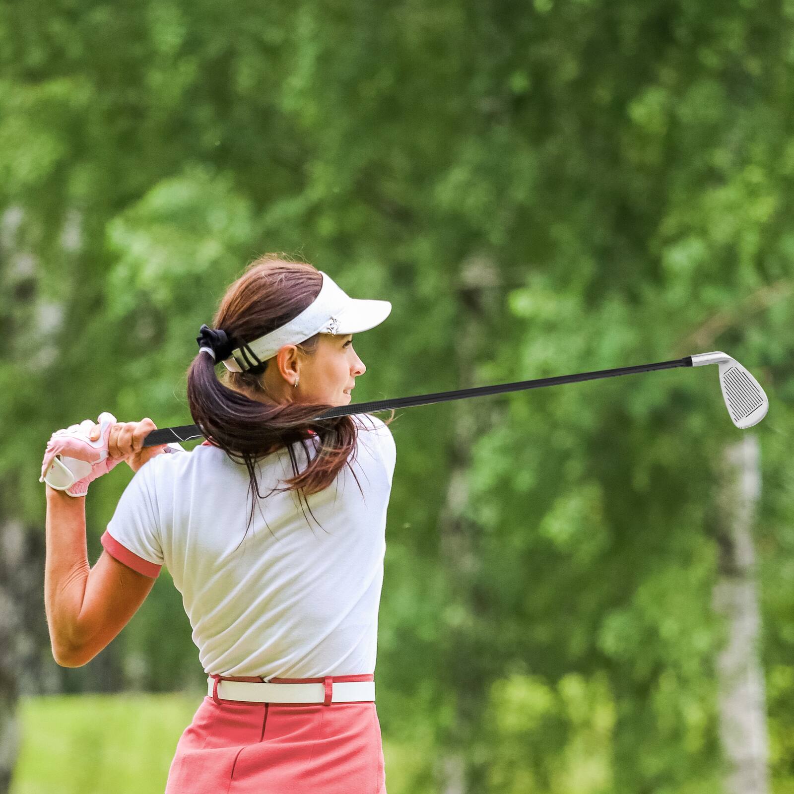 Alt View 3. Gymax - Gymax #7 Iron Single Golf Club for Women w/ Graphite Shaft for Right Handed Golfers - Black, Silver.