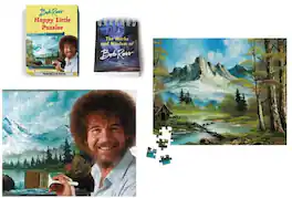 PopMarket - Bob Ross - Bob Ross: Happy Little Puzzles - GAMES (MISC) - Multicolor