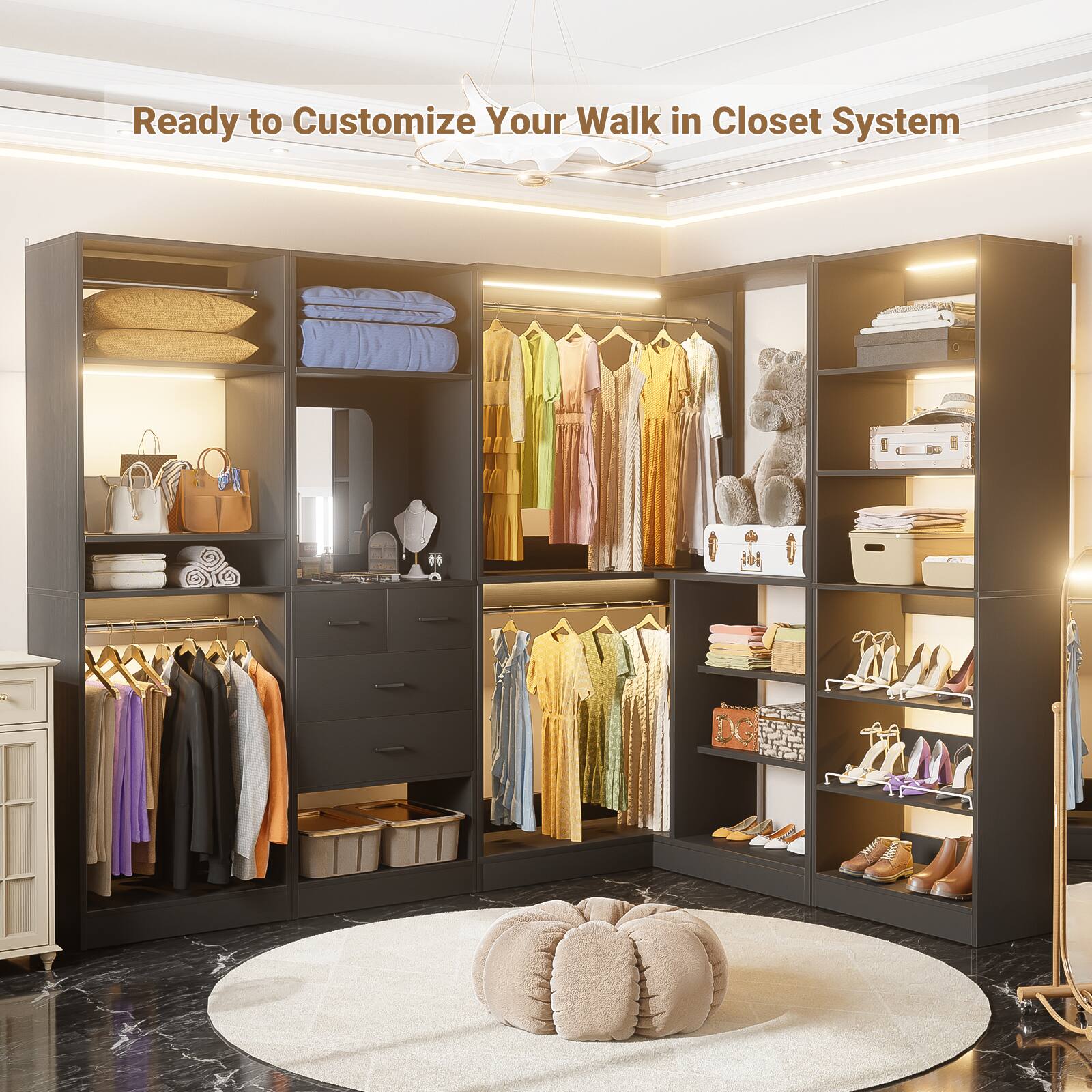 Ready to Customize Your Walk in Closet System