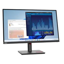 Lenovo - Refurbished Excellent - ThinkVision T27p-30 27" Monitor 3840 x 2160 IPS 60Hz 4ms - Black