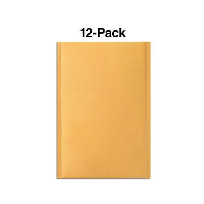 Alt View 1. Staples - 11.25" x 15" Self-Sealing Bubble Mailer, #5, 12/Pack - Kraft.