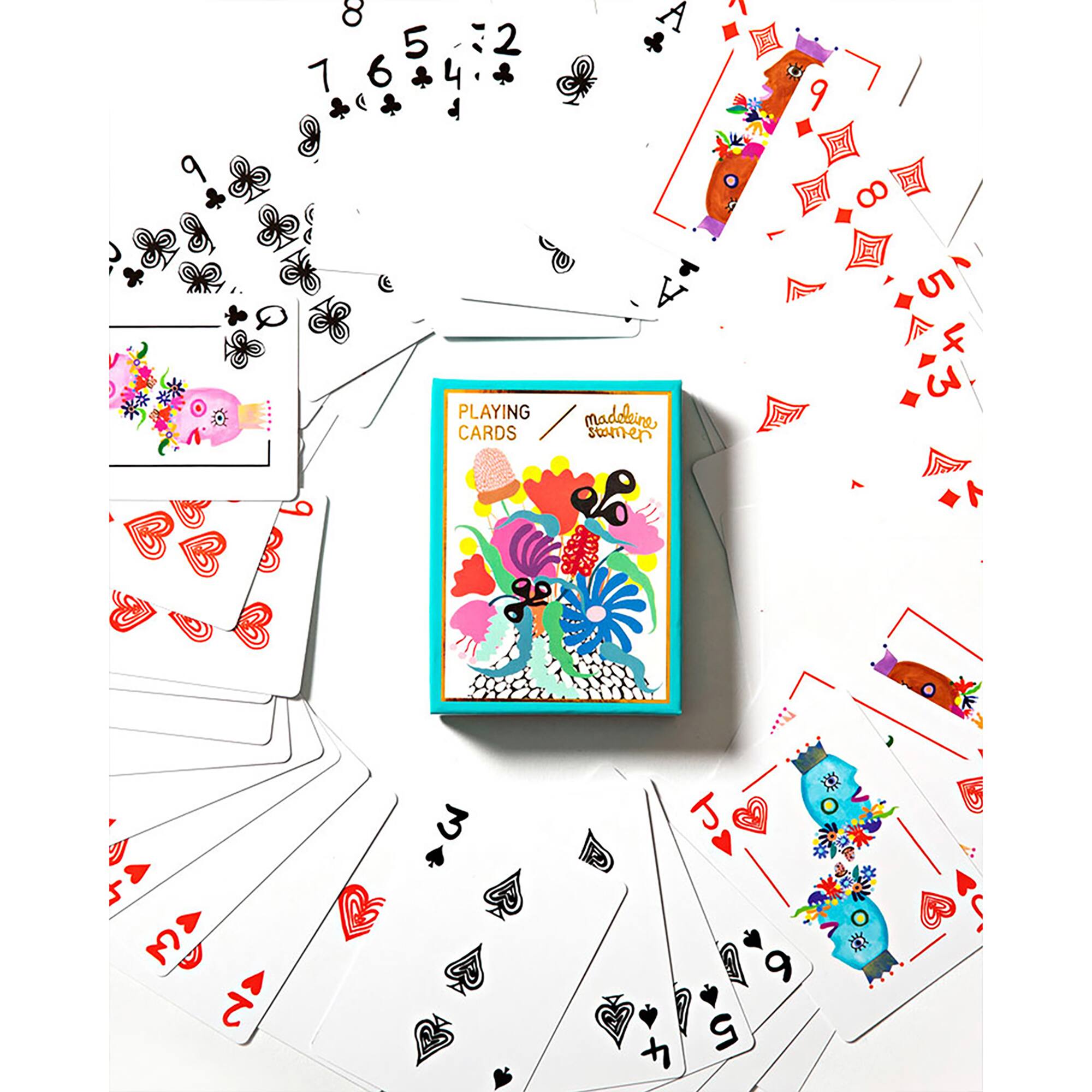8 5 2 1 6 4  
A  
9  
8 5  
PLAYING CARDS  
madolina stamen  
W.  
3  
J  
9 5