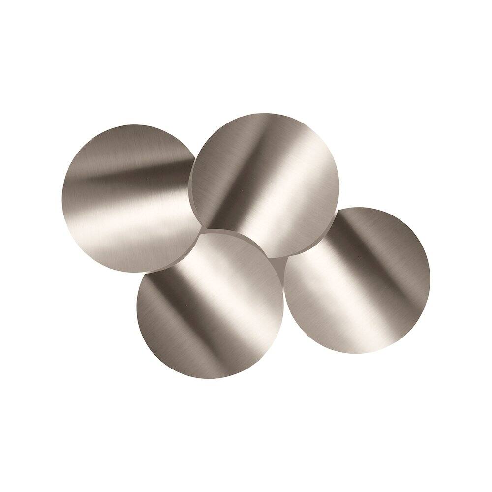 Alt View 2. Meridian Furniture - Dimple Silver Coffee Table - Silver.