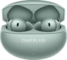 OnePlus - Buds 4 True Wireless Earbuds – Noise Cancelling, Long Battery Life, Smart Controls - Zen Green