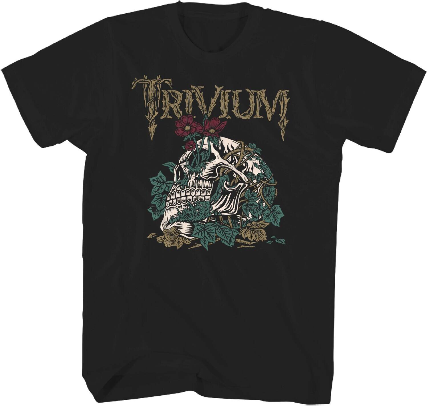 Front. PopMarket - Trivium - Trivium - Skeleton Head T-Shirt - Small Black 20TVM025A1   - APPAREL - Multicolor.