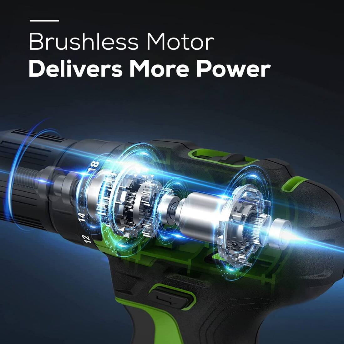 Brushless Motor Delivers More Power