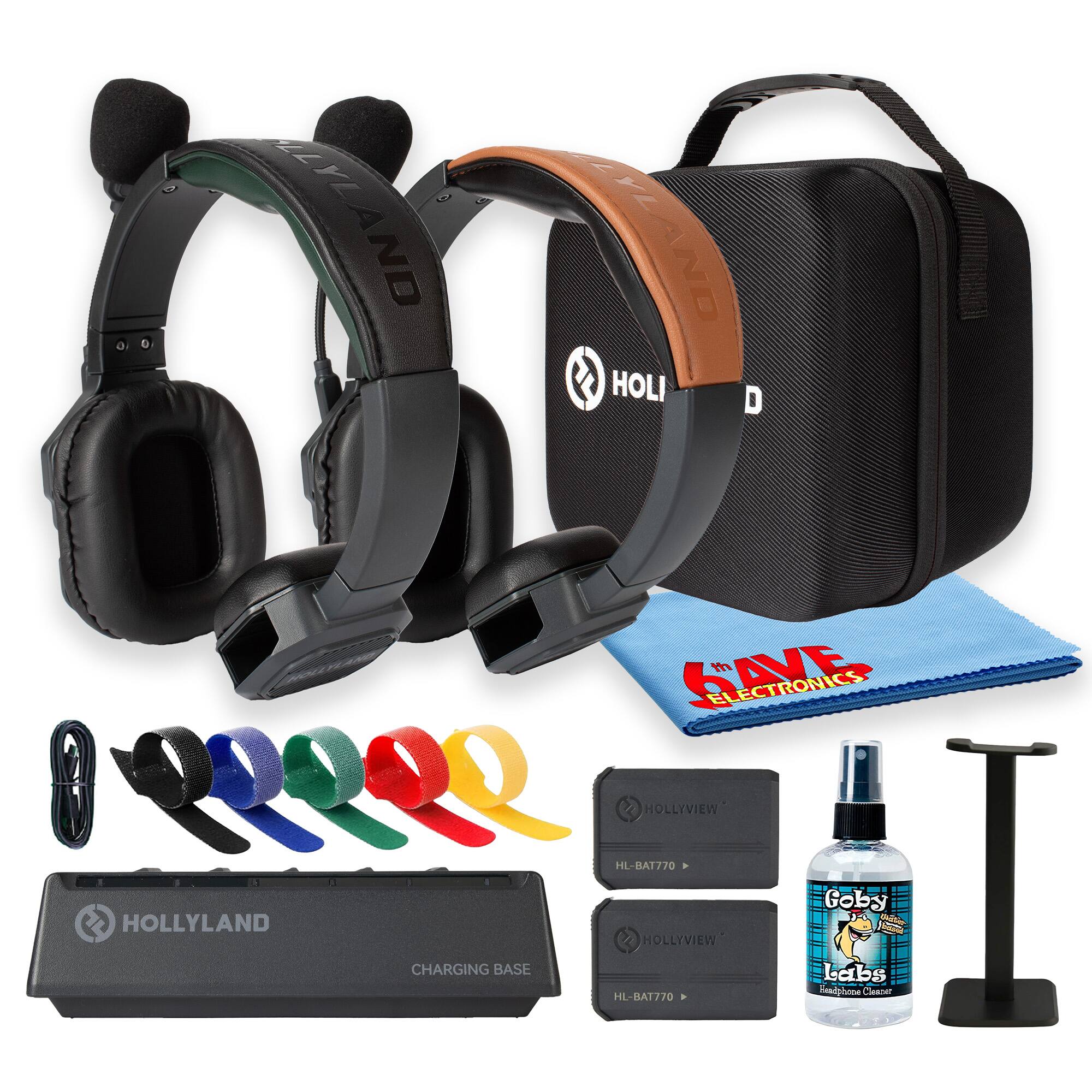 HOLLYLAND HOLLYVIEW HL-BAT770  
HOLLYLAND CHARGING BASE HL-BAT770  
KAVE ELECTRONICS  
Goby Labs  
HOLLYLAND
