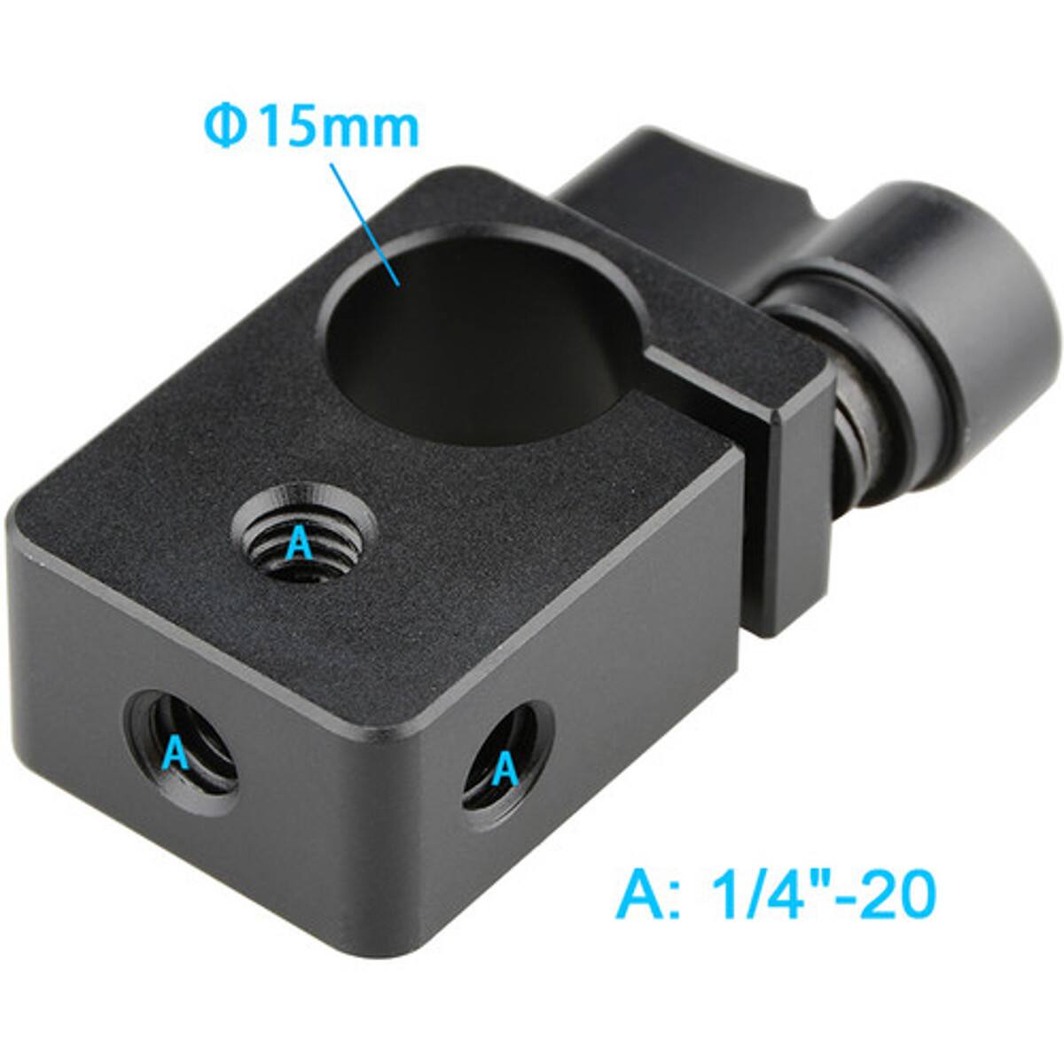 15mm  
A A A A: 1/4"-20