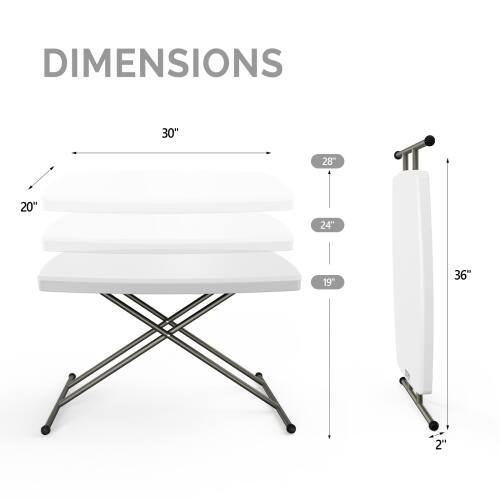 DIMENSIONS
30"
28"
20"
24"
19"
36"
2"