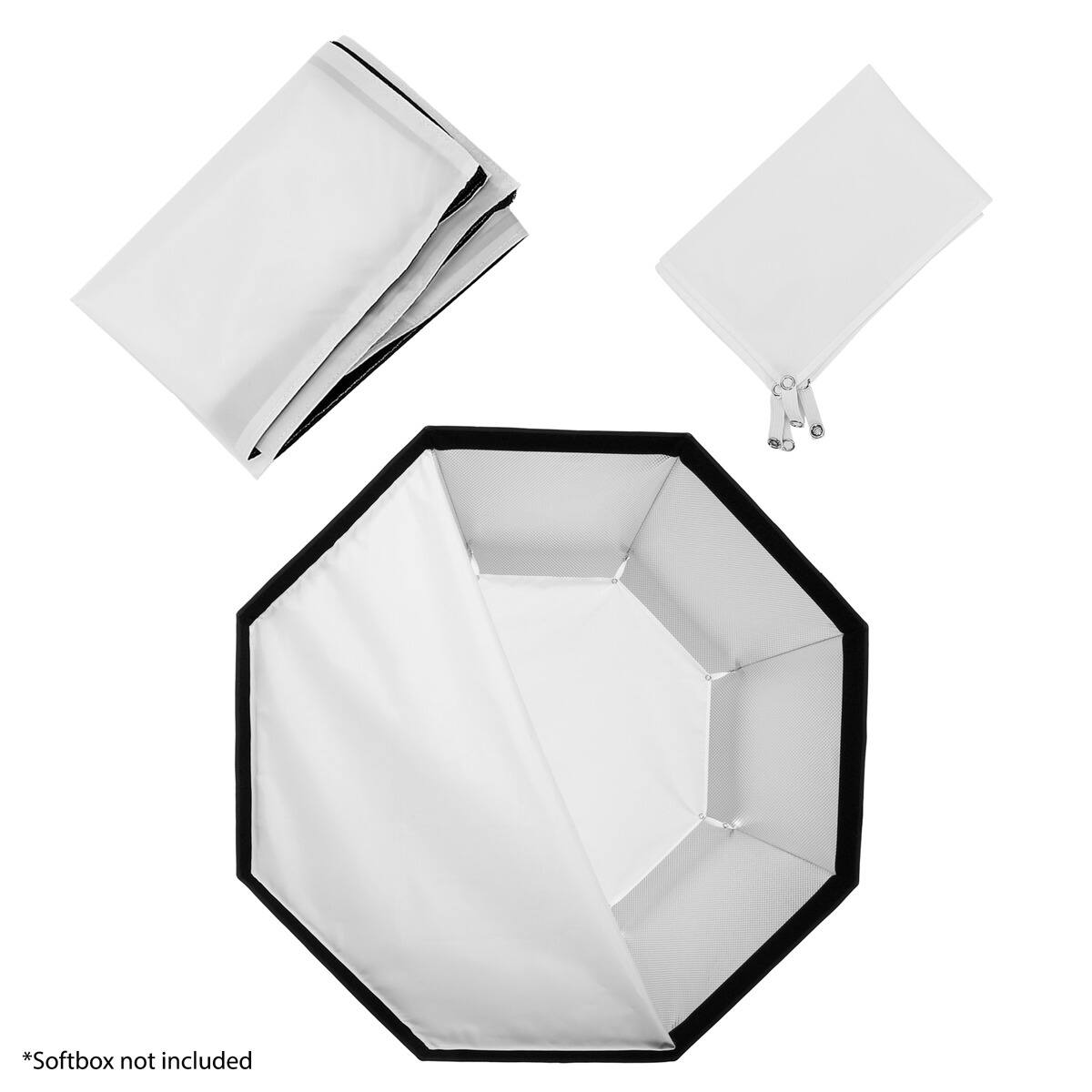 *Softbox not included