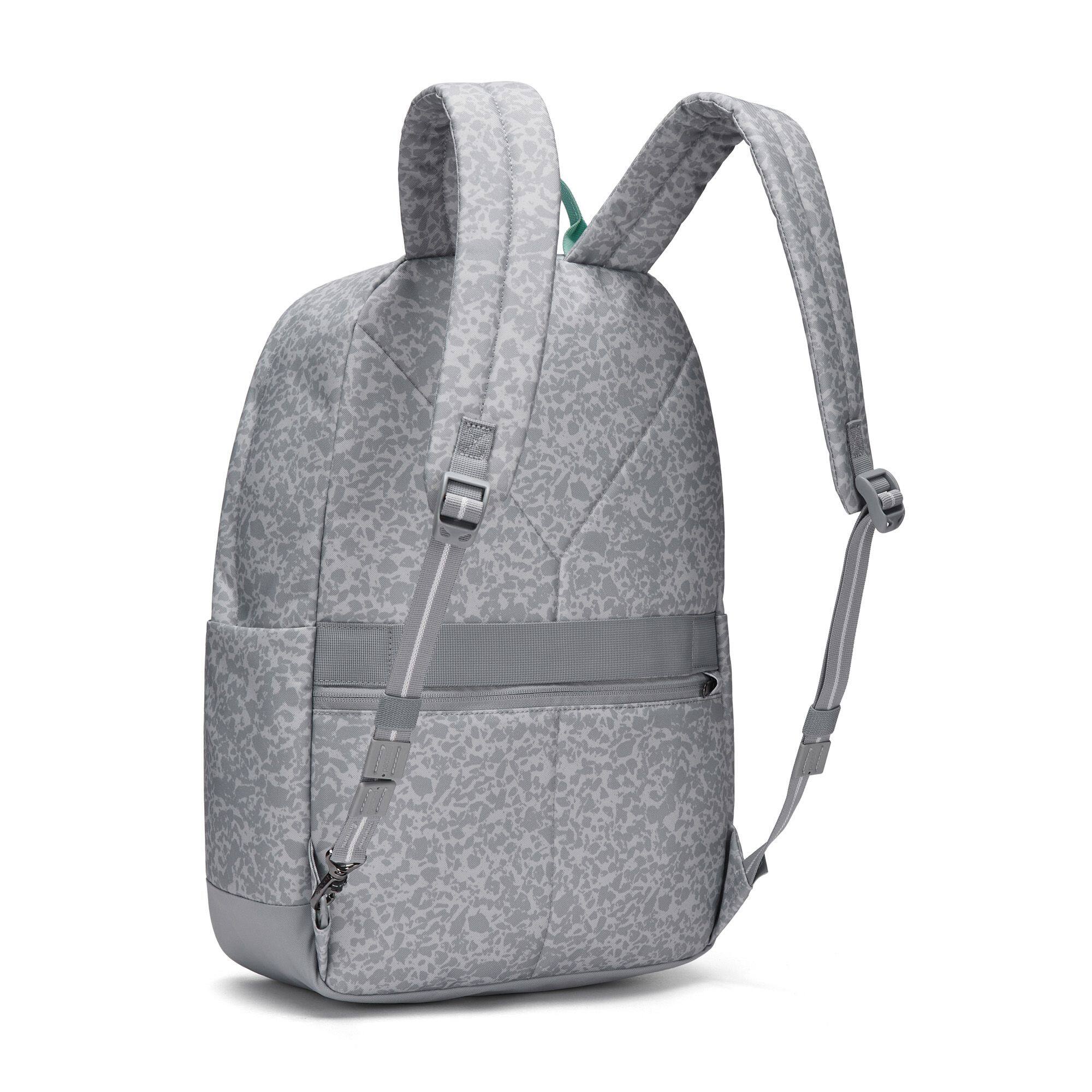 Back. Pacsafe - GO Anti Theft 25L Backpack - Meteor Ice.