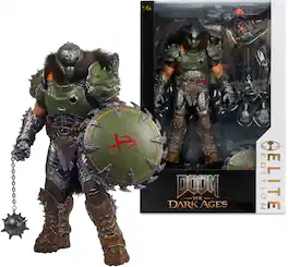 McFarlane Toys - Doom: The Dark Ages Doom Slayer 7.25" Deluxe Action Figure - McFarlane Elite Edition #1