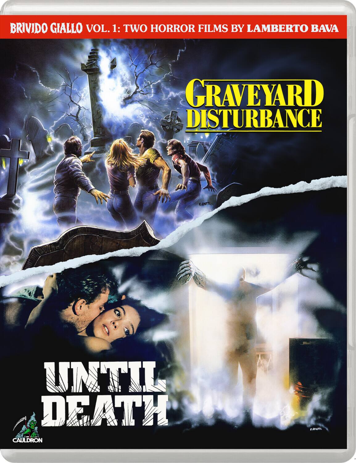 Front. Brivido Giallo Volume 1 (Graveyard Disturbance / Until Death)   - BLU-RAY.