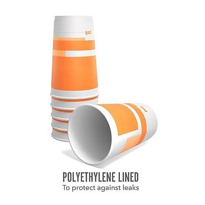 POLYETHYLENE LINED  
To protect against leaks