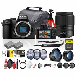 Nikon - Z50 II Lightweight Mirrorless Camera with 18-140mm f/3.5-6.3 Lens Kit - Bundle