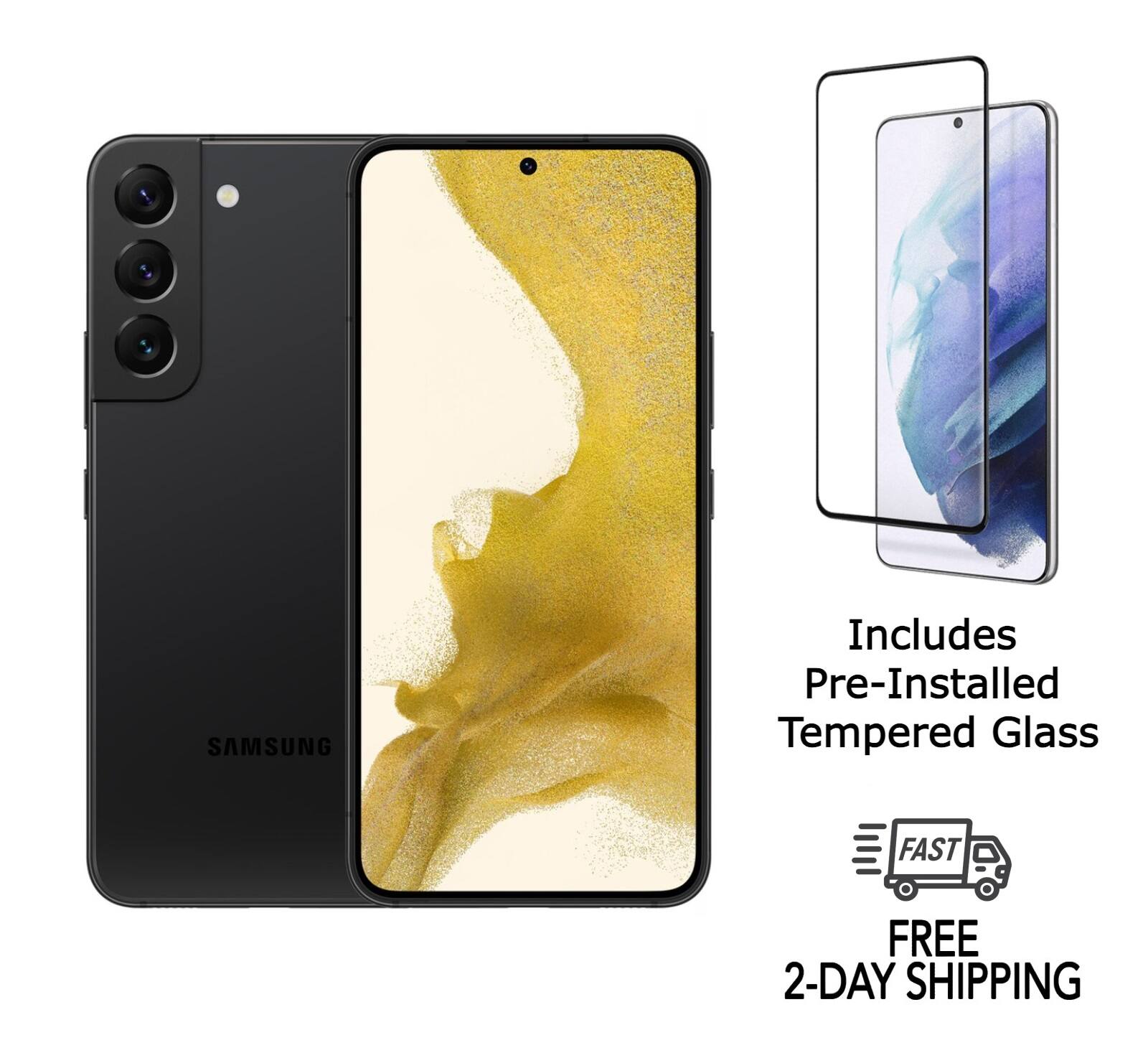 SAMSUNG  
Includes Pre-Installed Tempered Glass  
FAST FREE 2-DAY SHIPPING