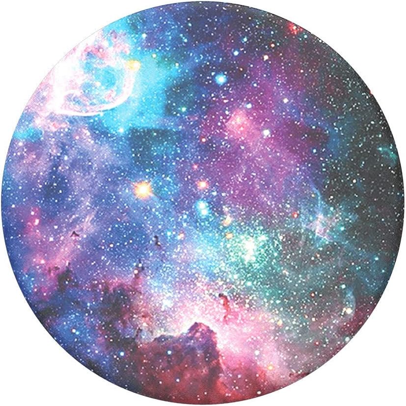 Angle. PopSockets - ​​​​PopSockets Phone Grip Kickstand Blue Nebula  - (909106) - Blue Nebula.