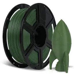 Flashforge - Carbon Fiber PETG Filament 1.75mm 1kg High Strength 3D Printer Filament for Functional Parts and Prototyping - Grass Green