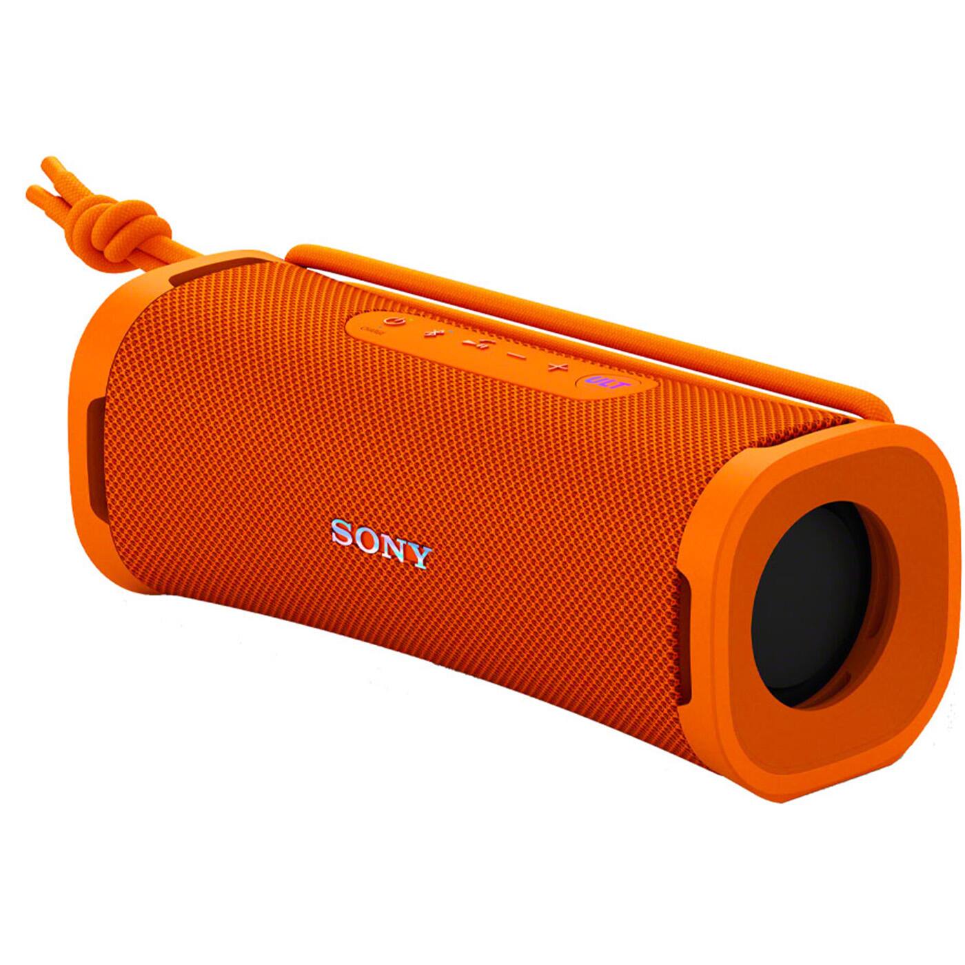 Alt View 4. Sony - (SRS-ULT10B) Portable Bluetooth Speaker 2024 Orange + Sling Backpack Bundle.