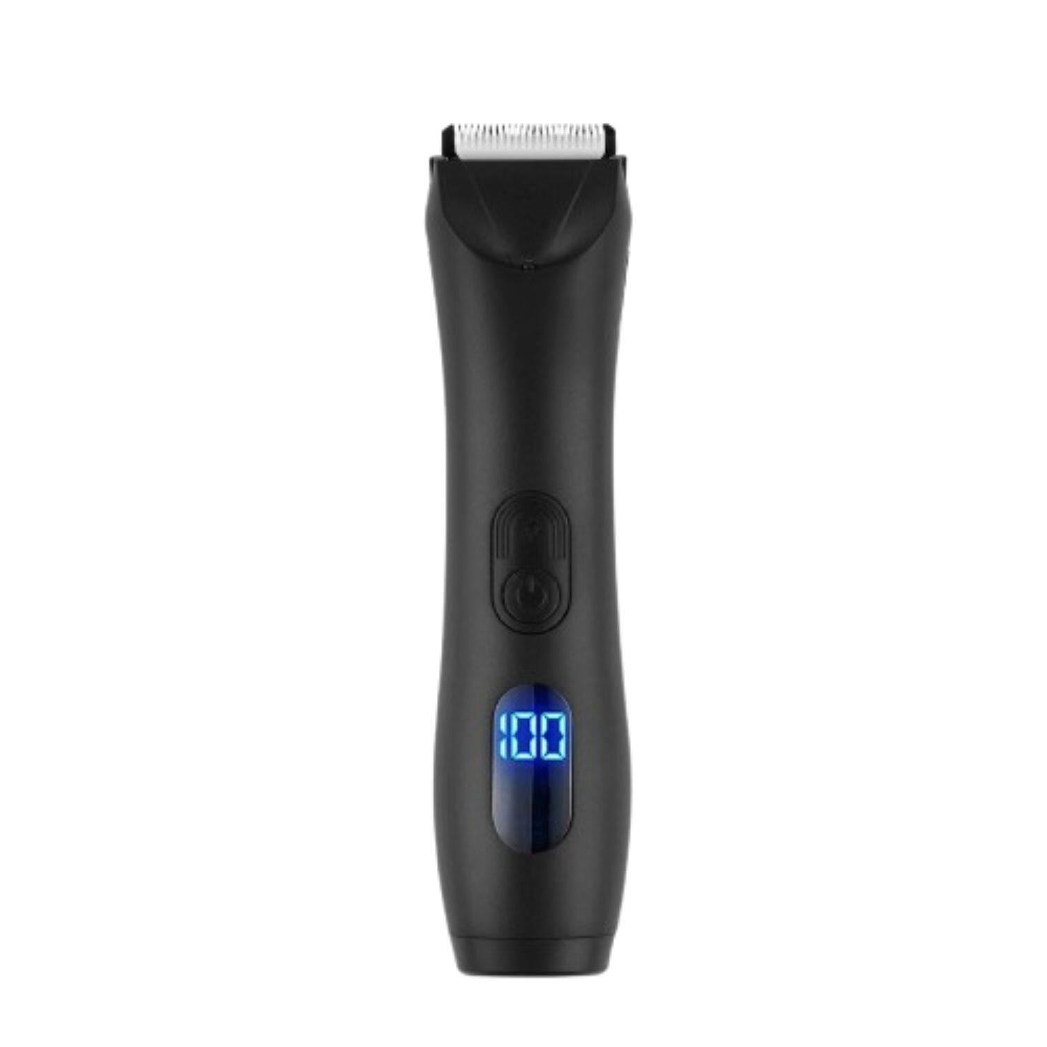 Front. Home Collection - Men’s Electric Manscaping Trimmer Waterproof Groin & Body Hair Shaver – Model A.